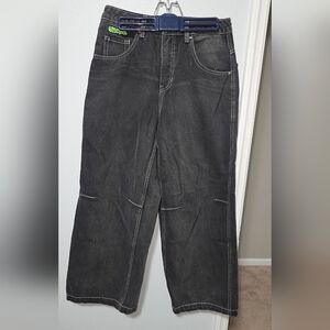 Empyre Wide Leg Skate Jeans